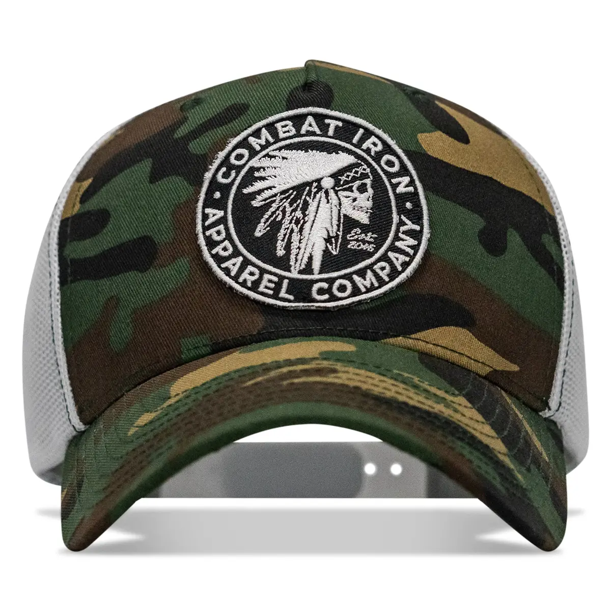 Indian Chief Skull Patch Snapback 5