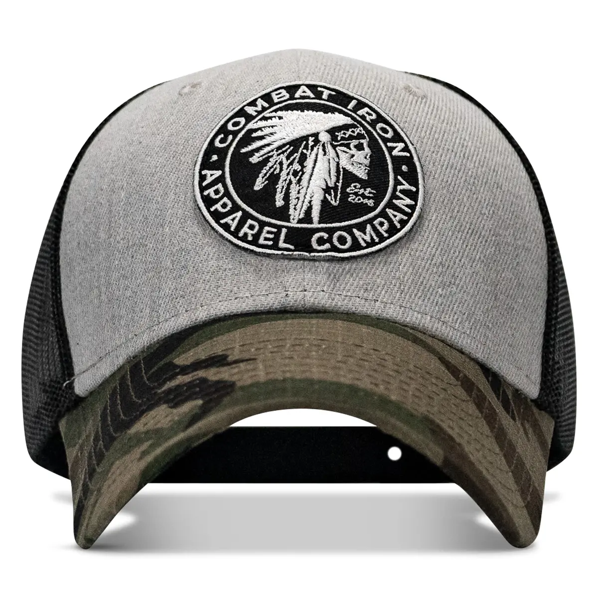 Indian Chief Skull Patch Snapback 9