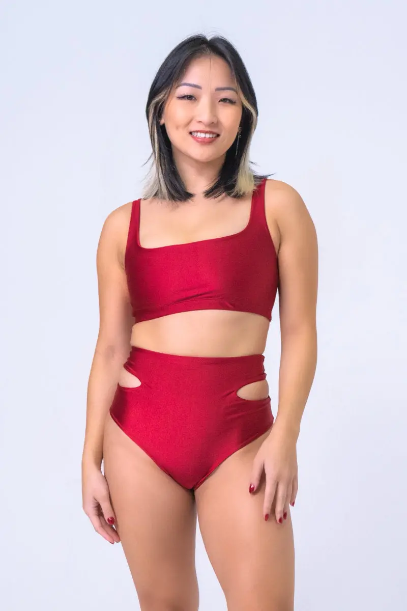 Sorte Instinct Top - Poppy Red 1