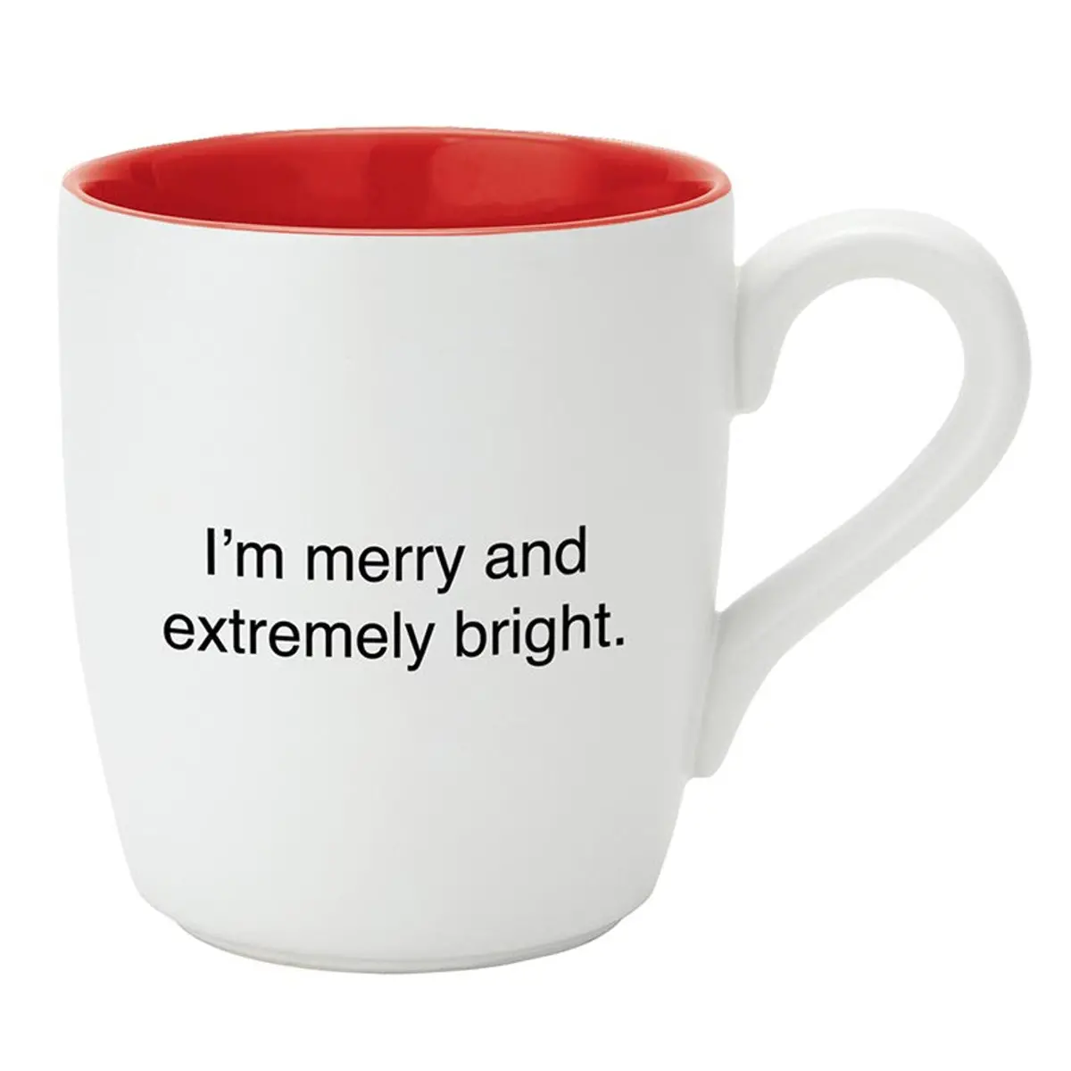That's All Holiday Mug - Merry And Extremely Bright Coffee Mug 1