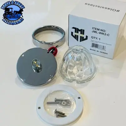 Jml-Wk2-C Clear Economy Watermelon Glass Lens Kit 2 Wire 1157 1