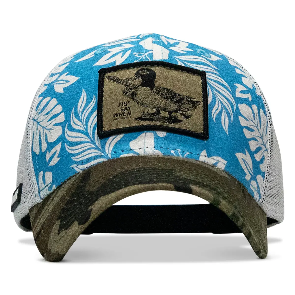Just Say When Patch Original Ripstop Snapback Hat 1