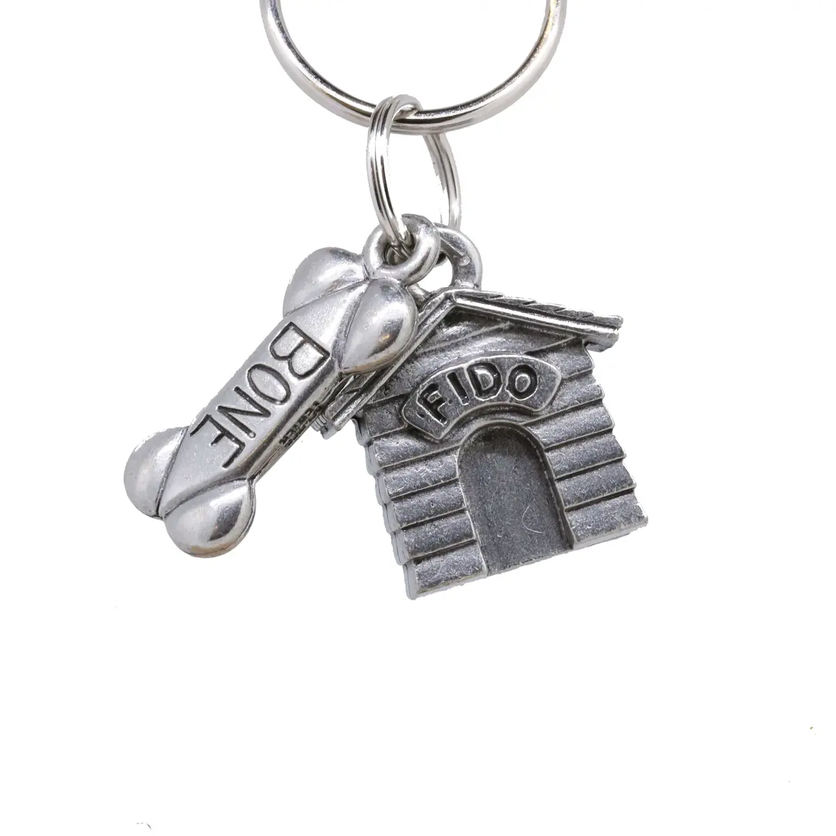 Doghouse & Bone Keyrings 1