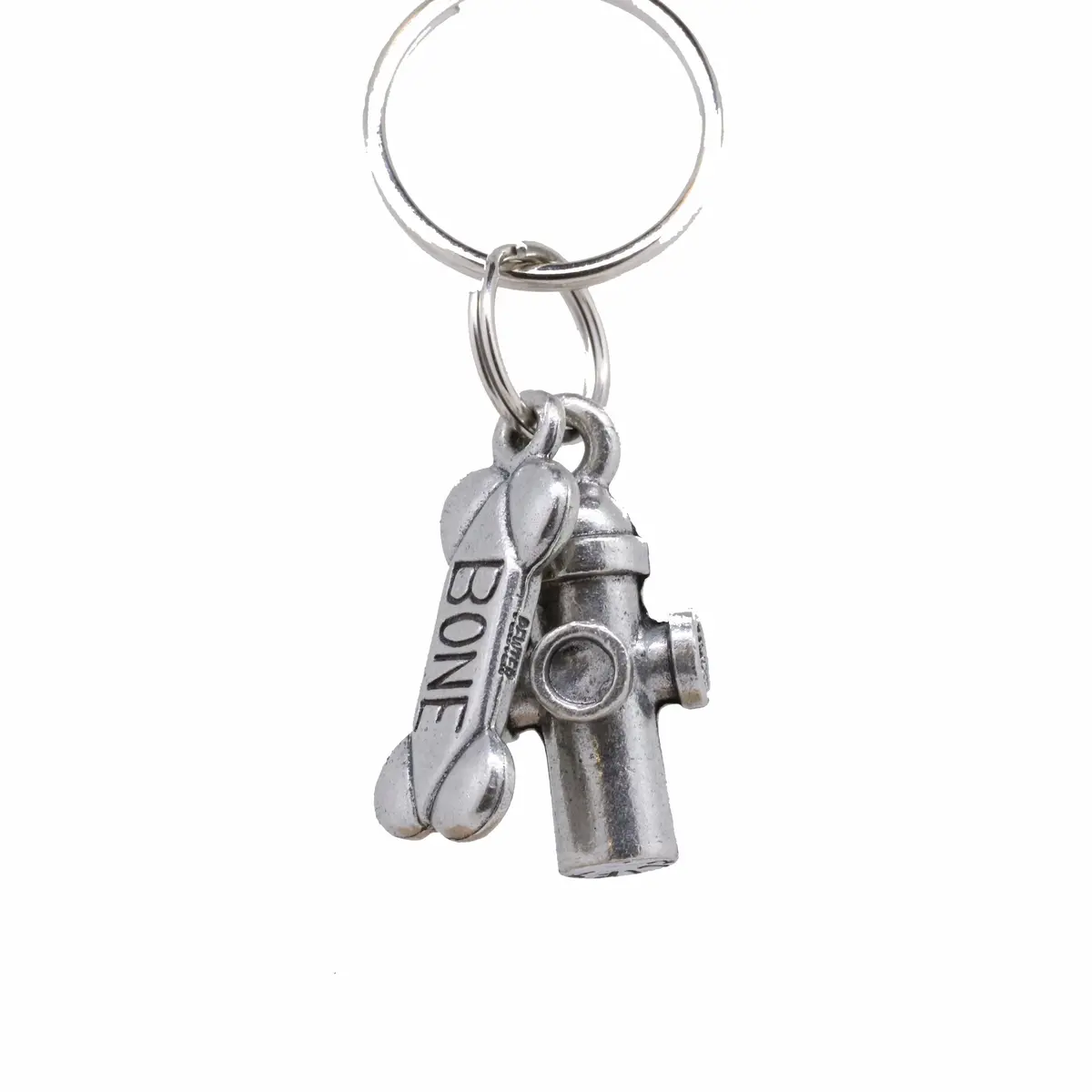 Dog Bone & Hydrant Keyrings 1