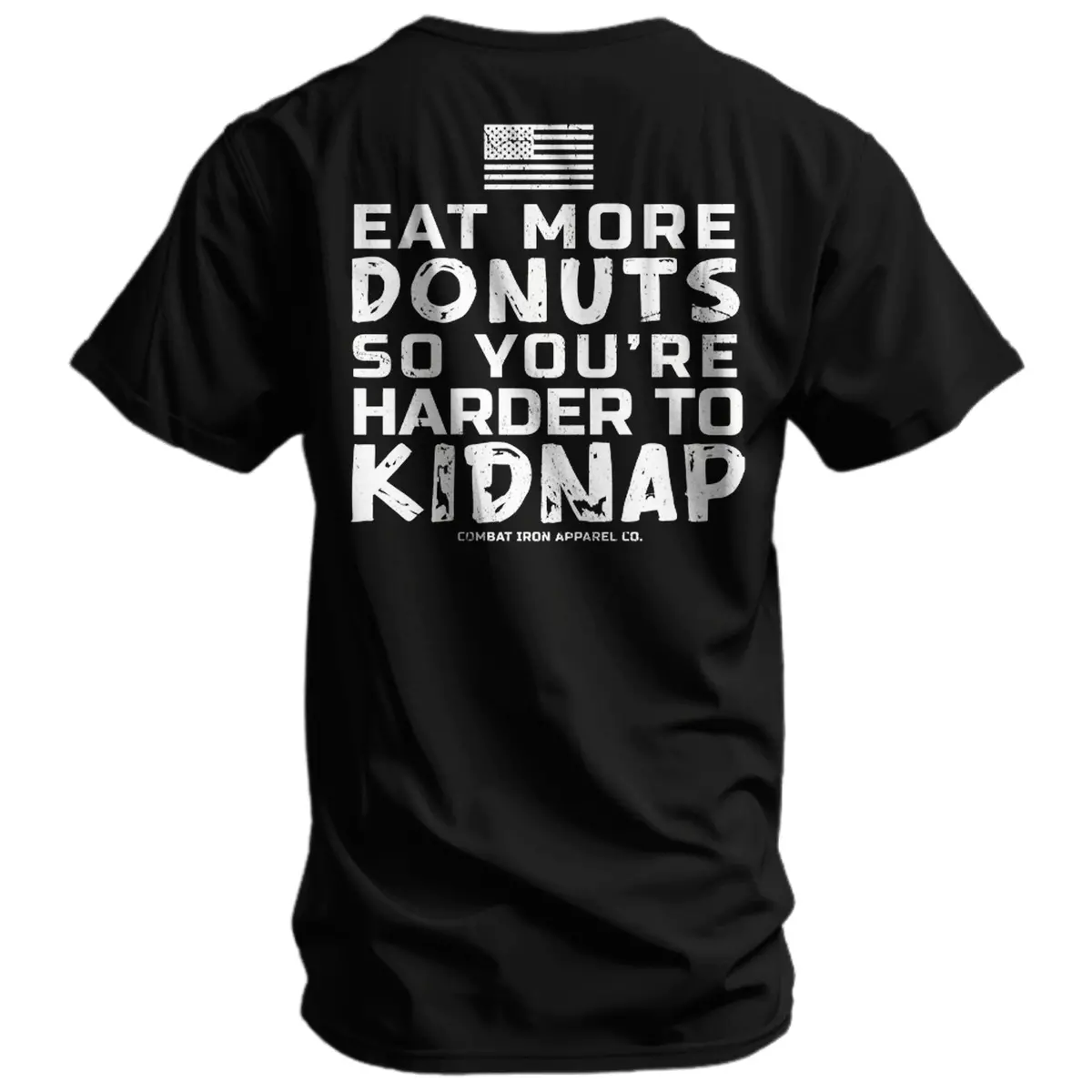 Eat More Donuts So You're Harder To Kidnap Men's T-Shirt 1