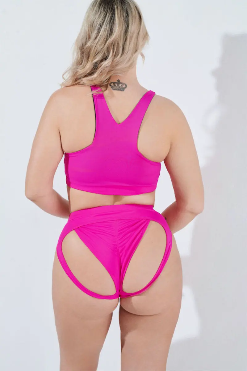 Rad Lover Bottoms - Hot Pink 1