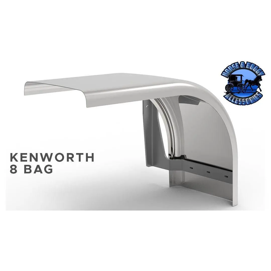 Shift Blind Mount Brackets Half Fenders (Kenworth 8 Bag) (Universal For Any Application As Well) 1