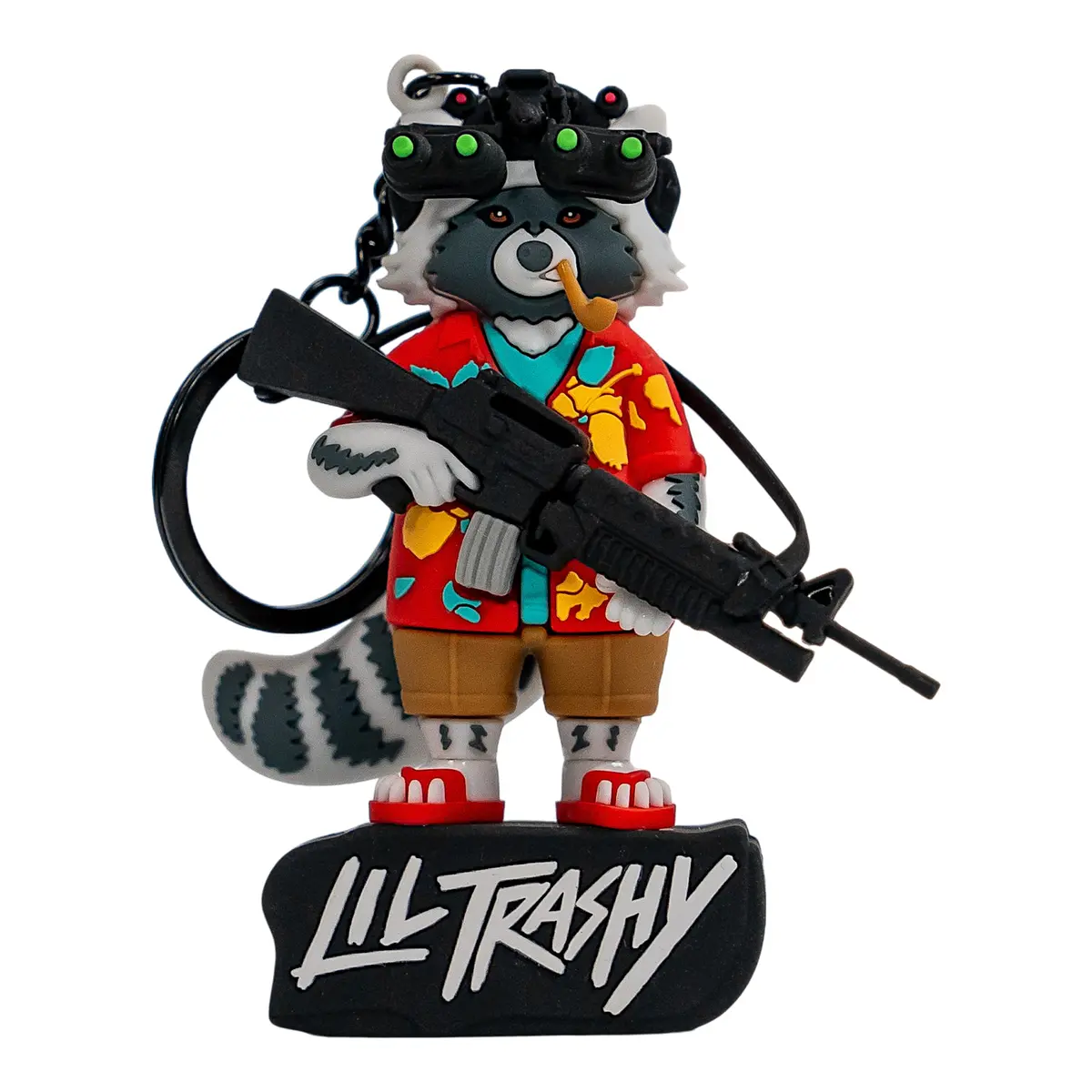 Tactical 3D Pvc Keychain 1