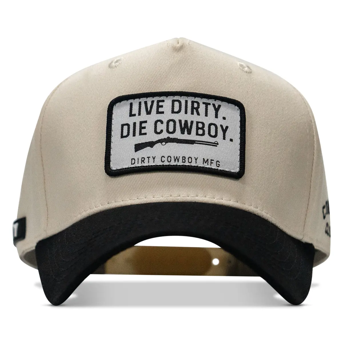 Live Dirty. Die Cowboy Patch Snapback 1