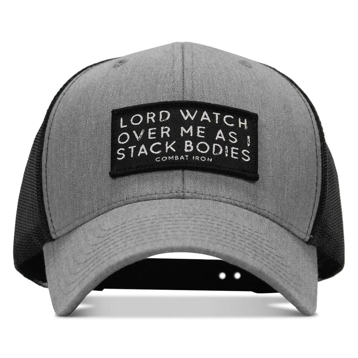 Lord Watch Over Me As I Stack Bodies Patch Snapback Hat 2