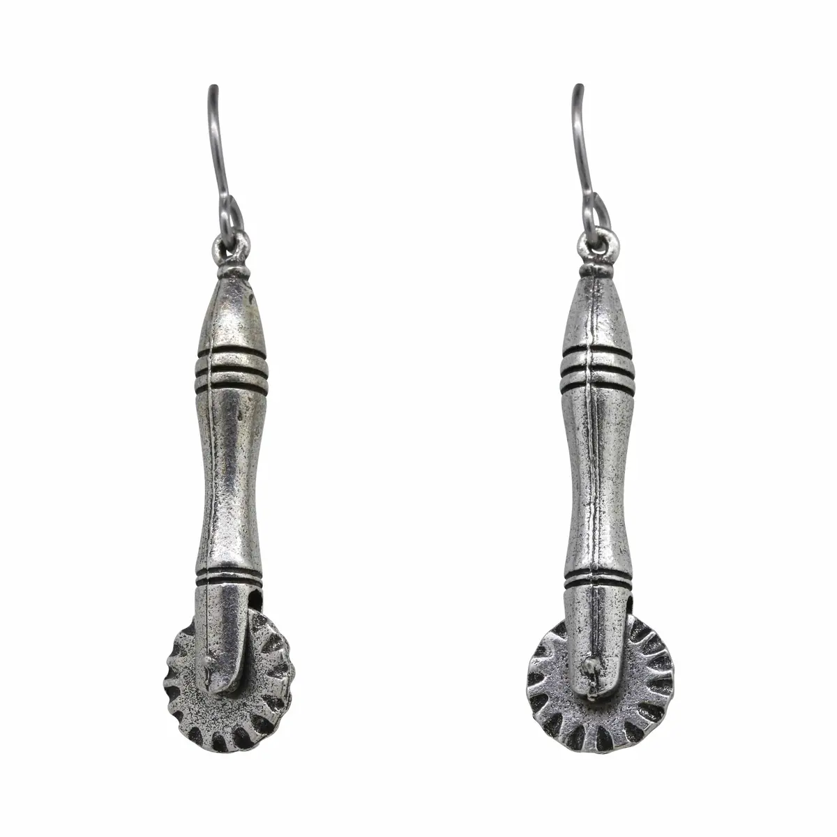 Pastry Crimper Earrings 1