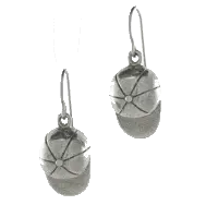 Baseball Hat Earrings 1