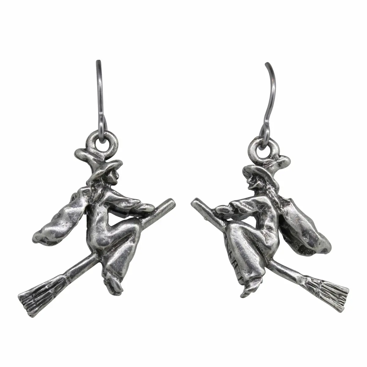Flying Witch Earrings 1