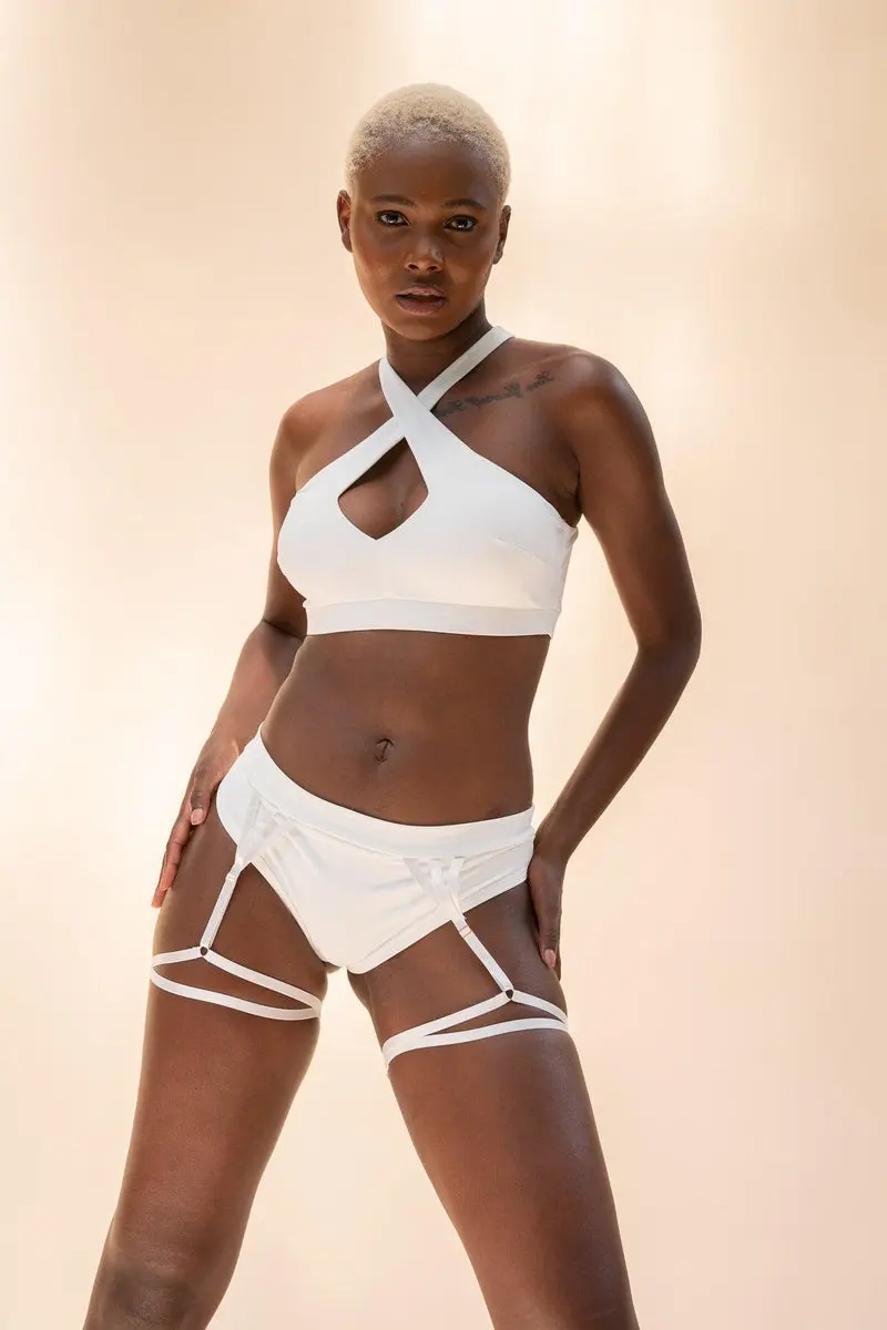 Lunalae Roxy Top - Recycled White 1