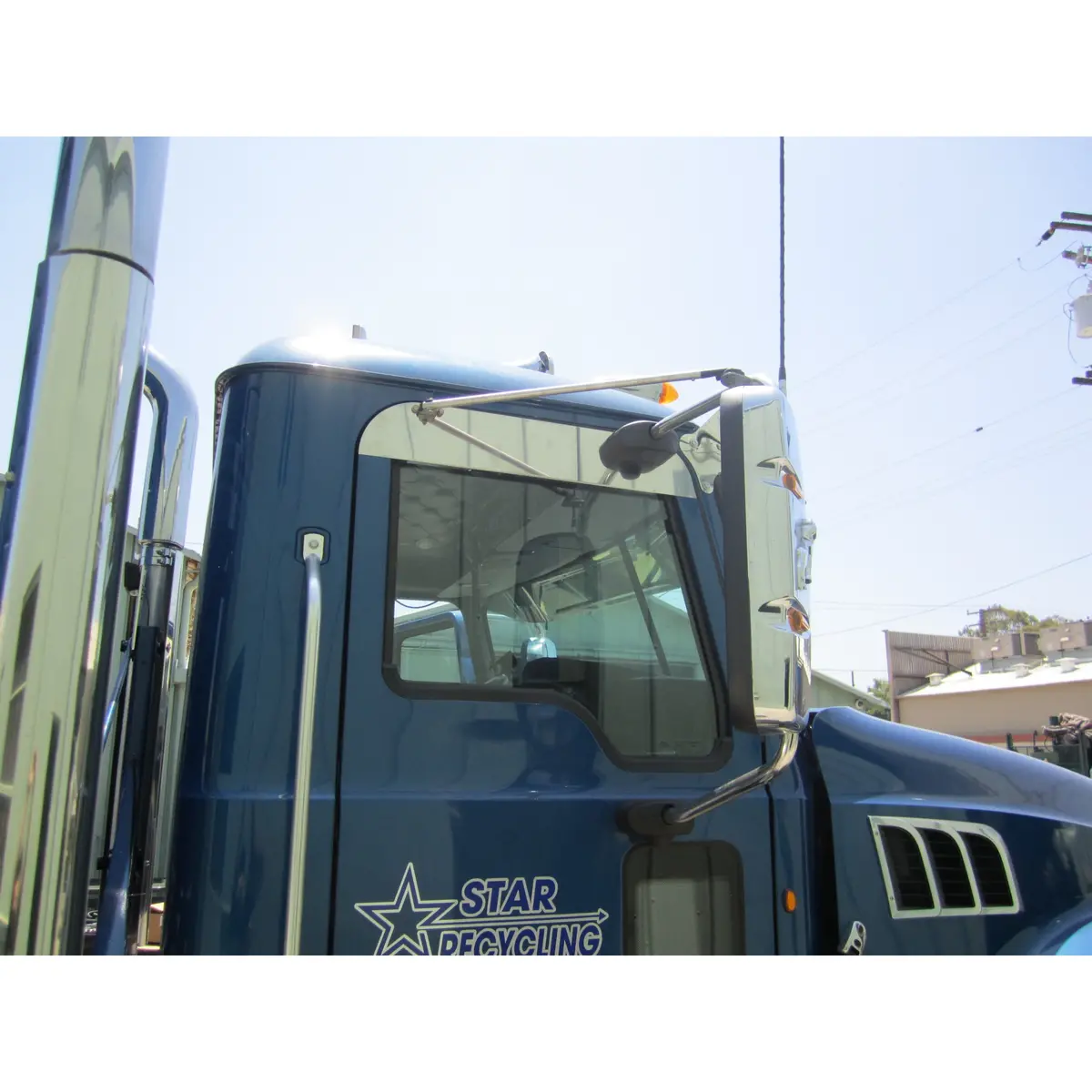 #M-6027 Aranda Chop Top  Granite  '03-'12  5" Chop Top (Door Mounted Mirrors) 1