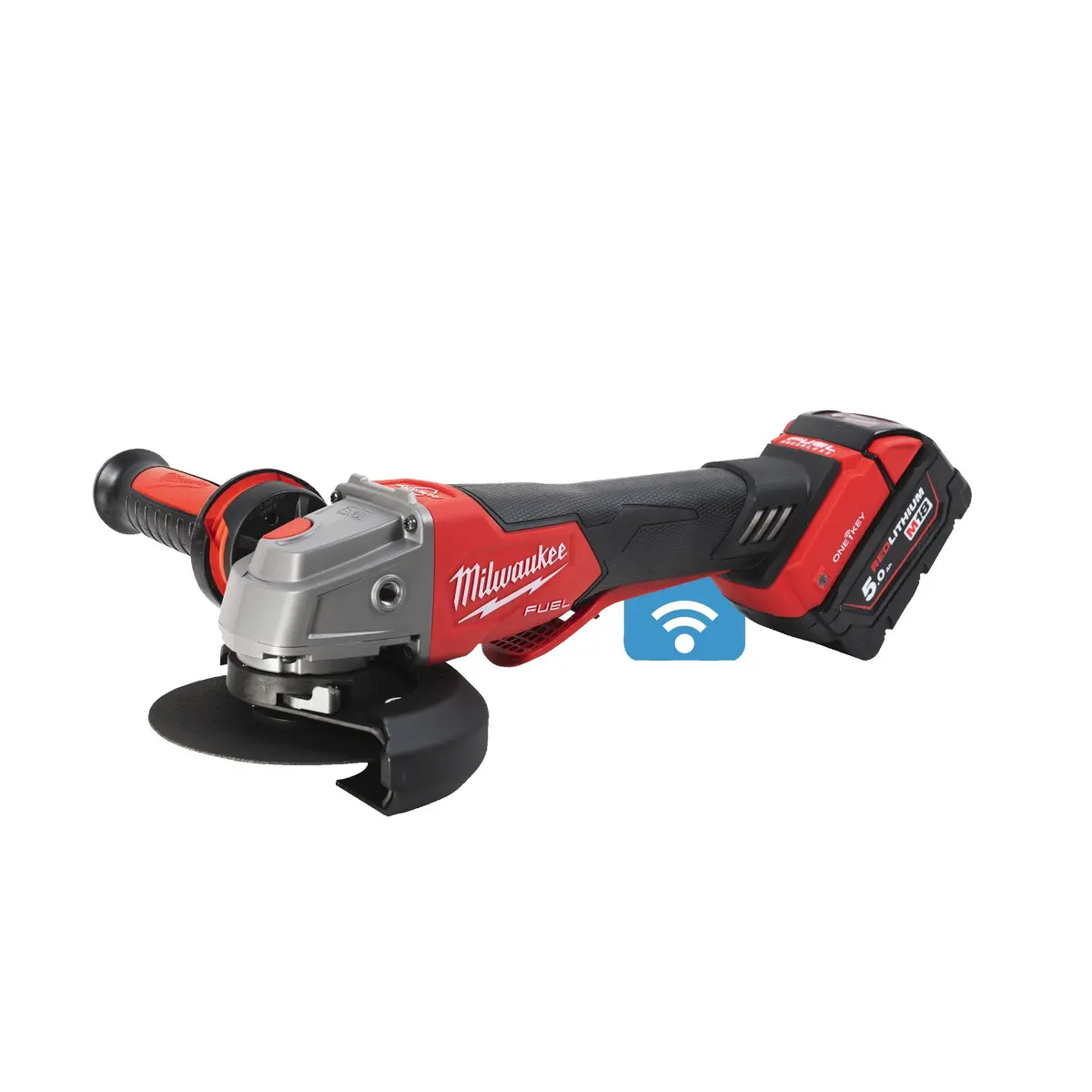 M18 Fuel™ One-Key™ 125 Mm Braking Angle Grinder With Slide Switch 1