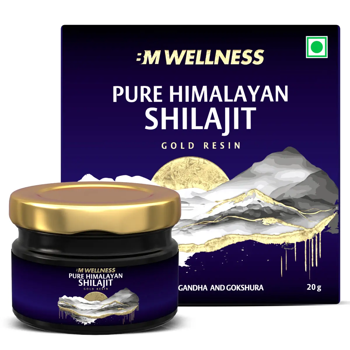 Pure Himalayan Shilajit Gold Resin 1