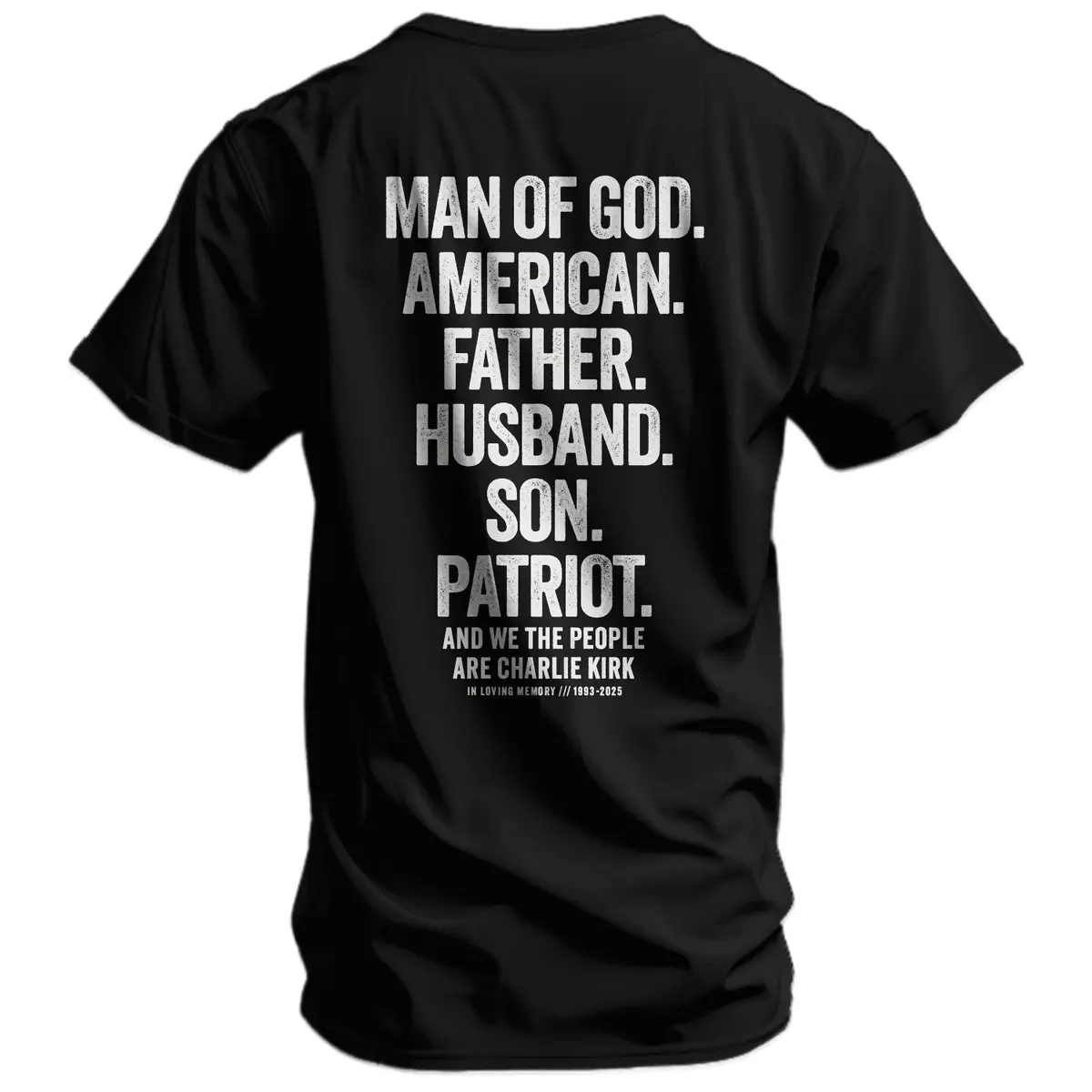 We The People, Are Charlie Kirk Men's T-Shirt (+Profits Donated) 1