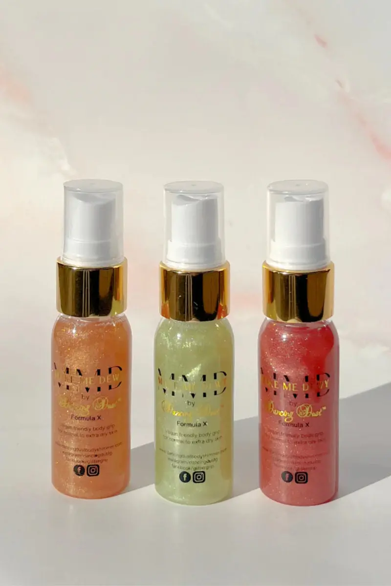 Dancing Dust Miss Filly Make Me Dewy Trio Pack - Mojito, Waffle, Bamboo & Fig 1