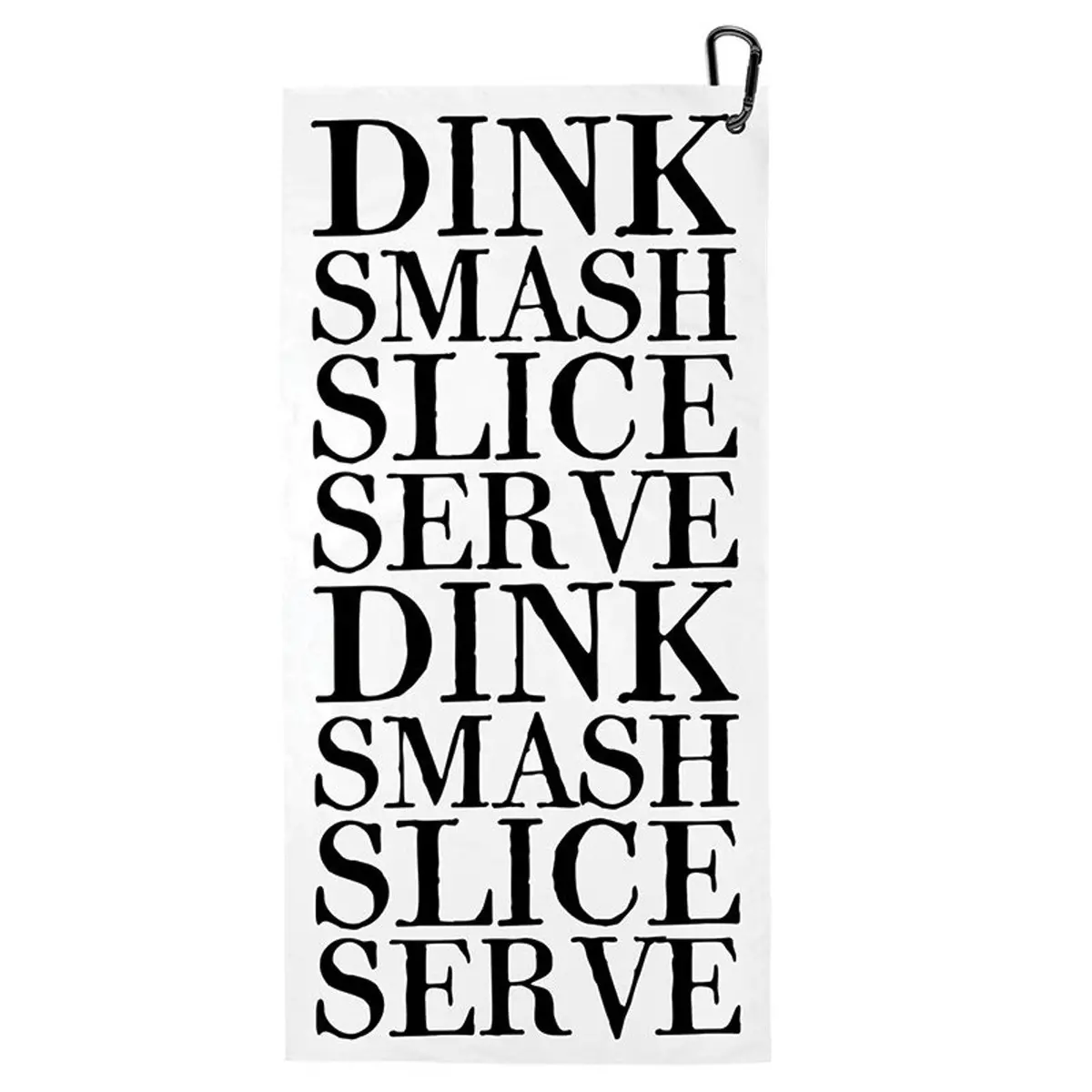 Pickleball Sport Towel - Dink Smash Slice Serve 1