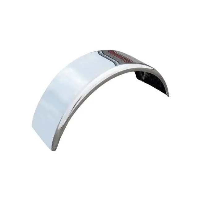 Nu-Line 13'' Wide Stainless Steel Fenders For Lift Axles (Sold By Piece) #Nf155ssnr13la-1 1