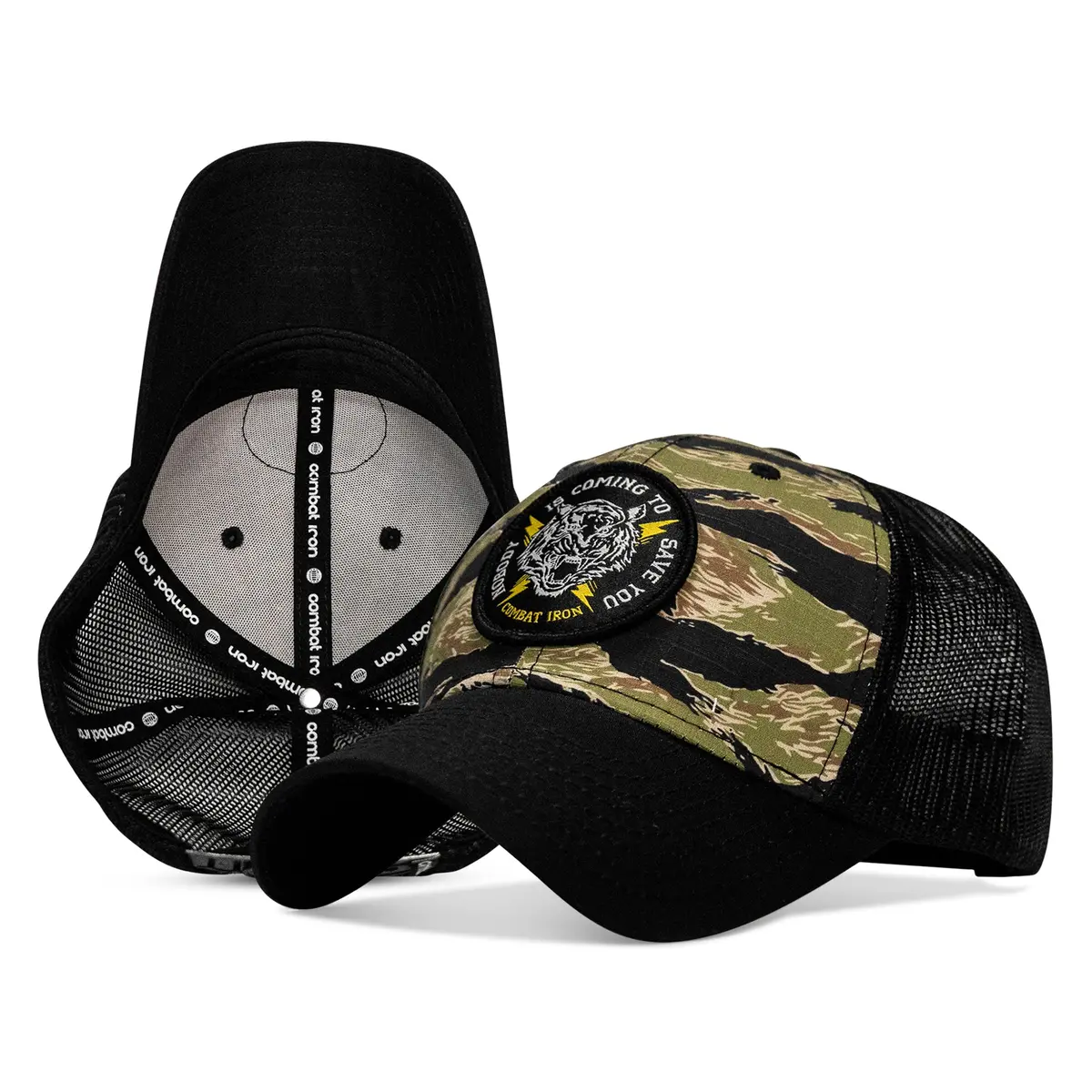 Nobody Is Coming To Save You Patch Original Ripstop Snapback Hat 1