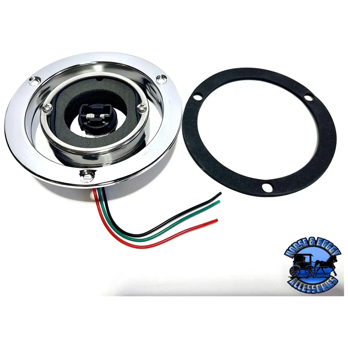 Nu-3157-Bunk-Kit Completely Sealed 3157 4" Watermelon Light Bunk Adapter Kits (Sold In Pairs) (Bulb & Lens Not Included) 1