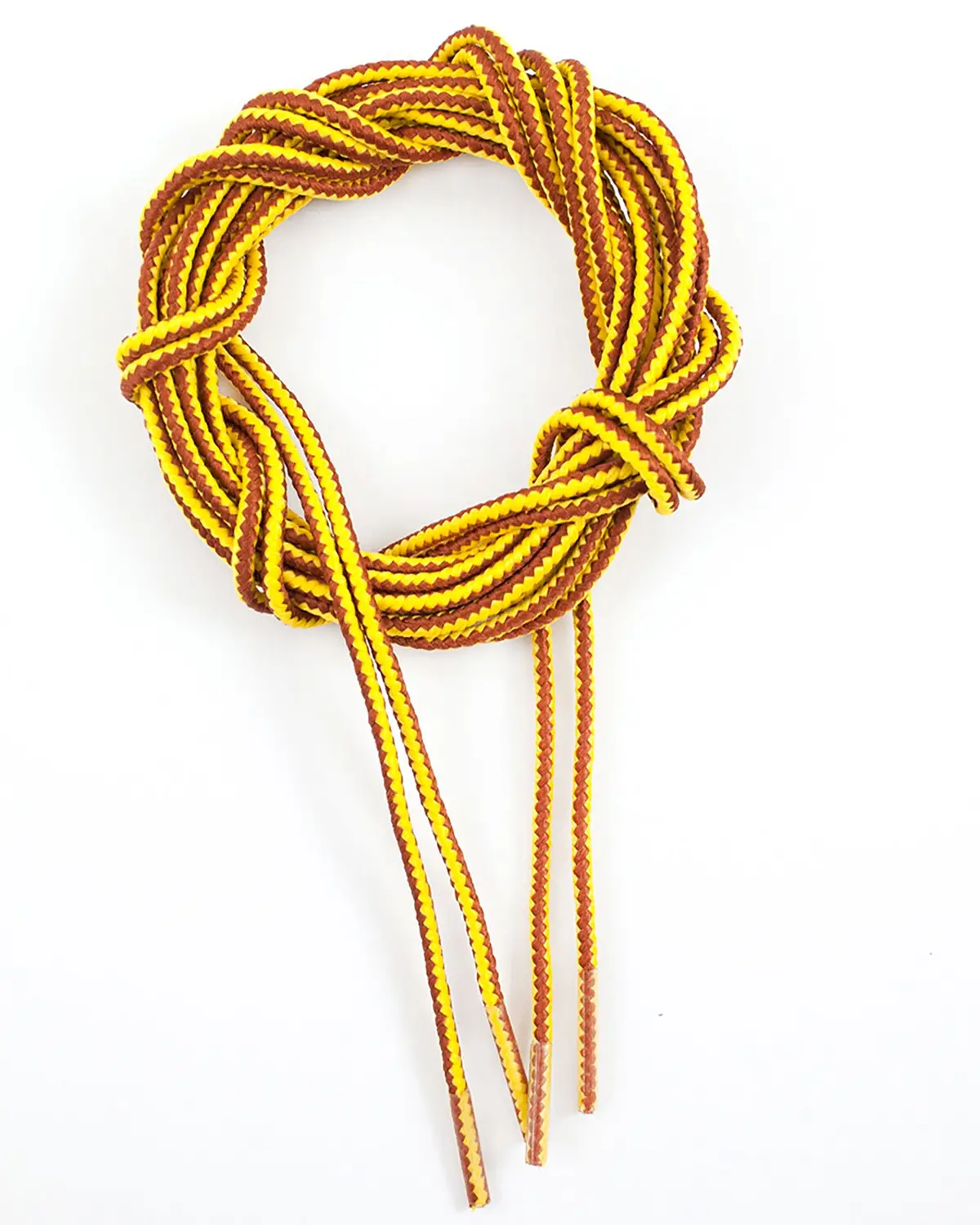 Wesco® Nylon Laces - Yellow/Brown 1