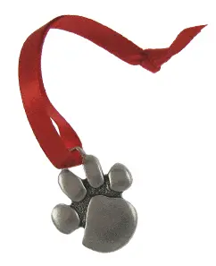 Paw Print Ornament 1