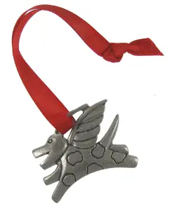 Dog Angel Ornament 1