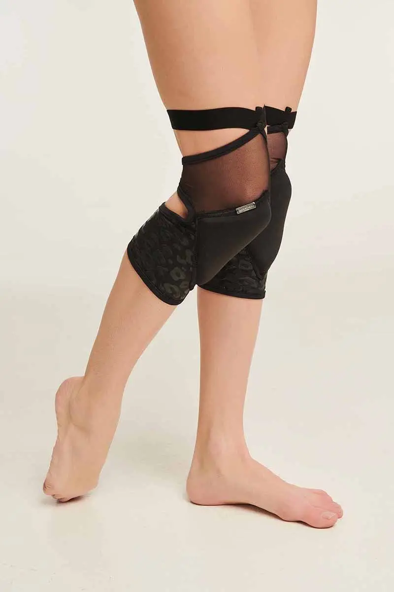 Paradise Chick Polecious Sticky Kneepads - Black 1
