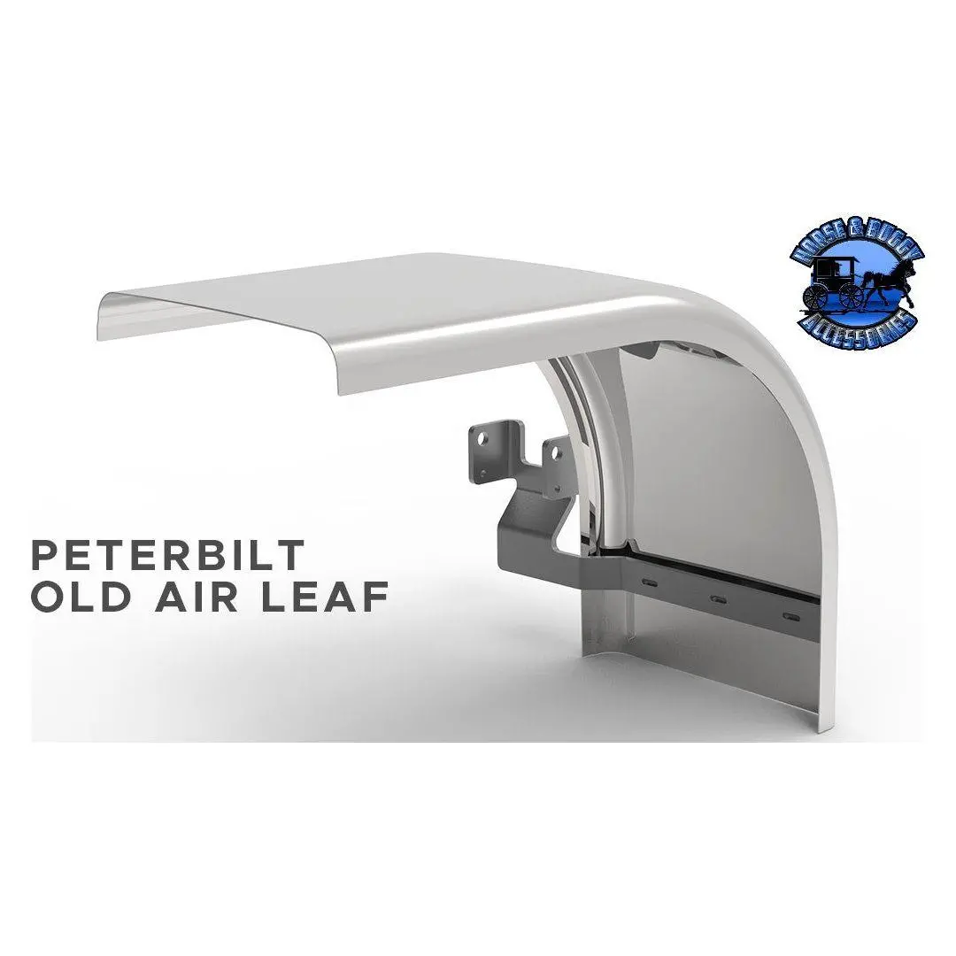 Shift Blind Mount Brackets For Half Fenders Peterbilt (Air Leaf) (Check Item Measurement) 1