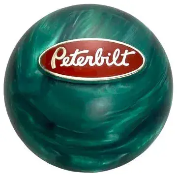 Peterbilt Emblem Brake Knobs (5/8"-11 Female Threads) Twisted Shifterz (Choose Color) 11
