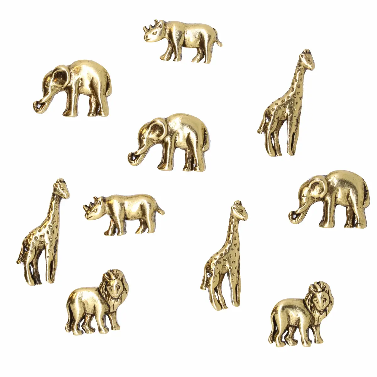 African Animal Pushpins 1