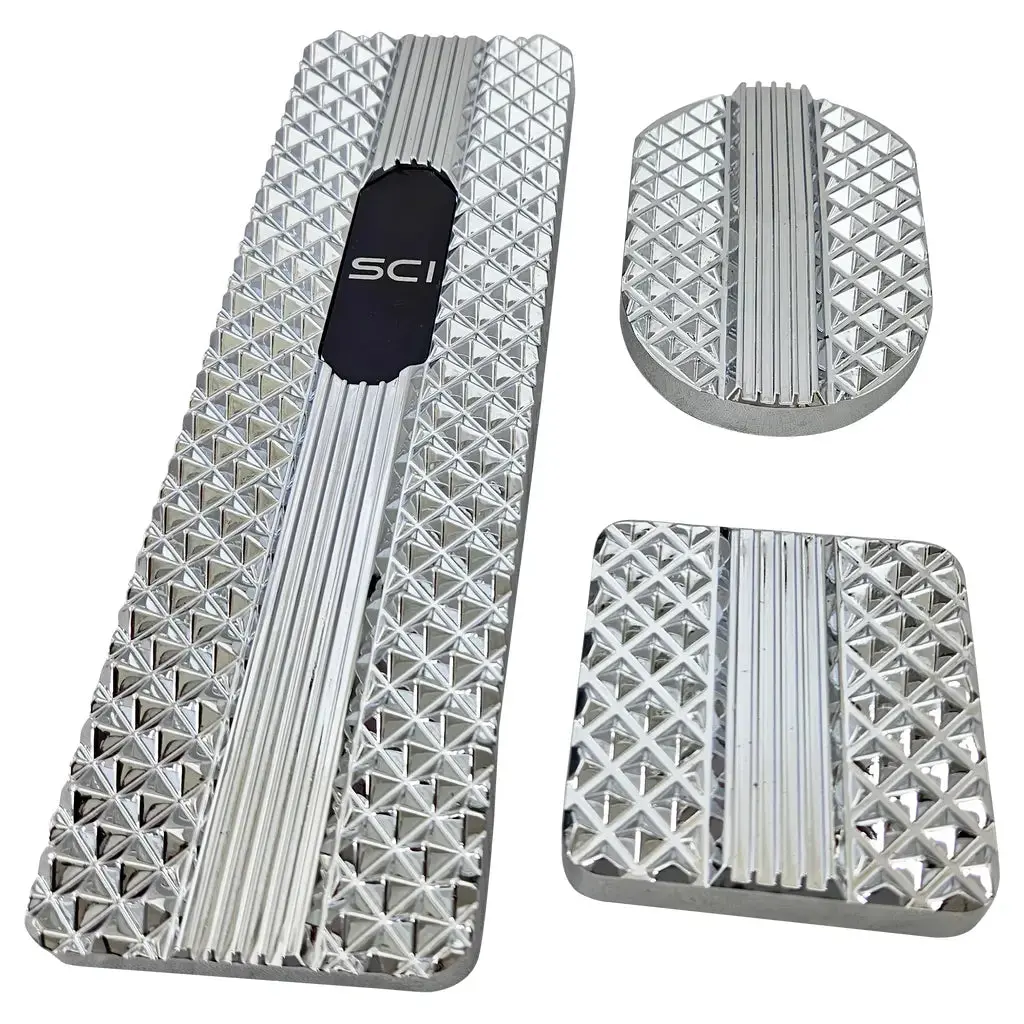 Sc-Ps1001 Diamond Billet Foot Pedal Set For Kenworth T700, T800, And W900 (2007-Current), T440 And T470 (2007-2013) 1