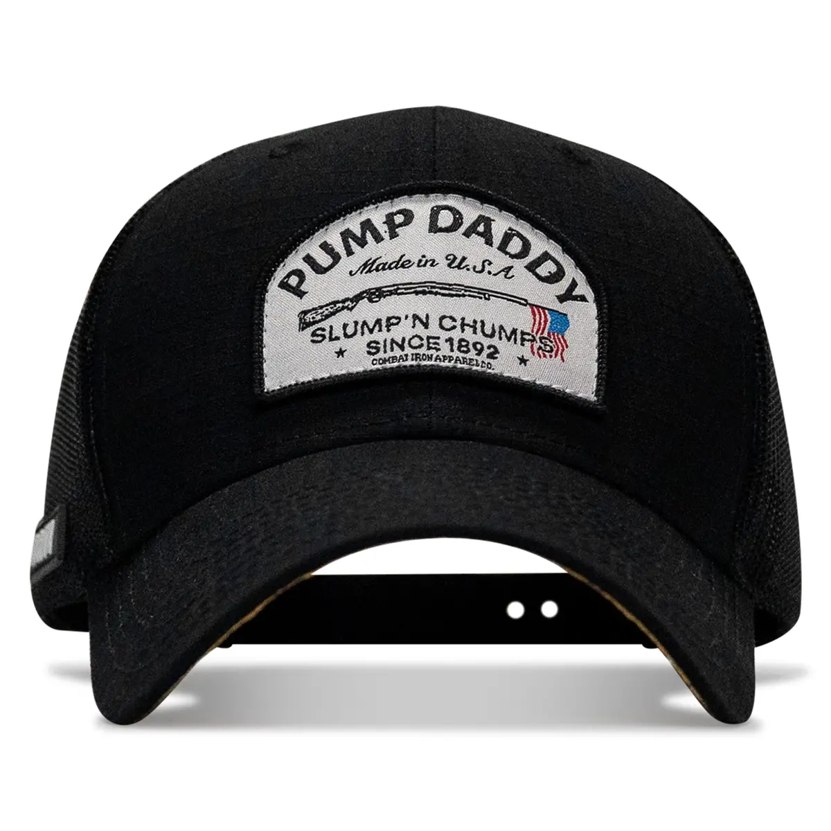 Pump Daddy Patch Original Ripstop Snapback Hat 2