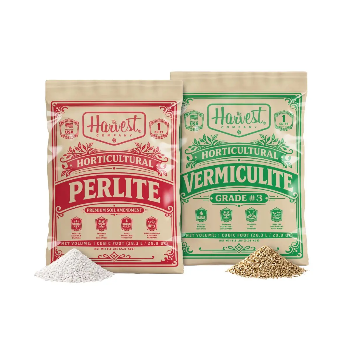 The Harvest Company Viagrow 1 Cu. Ft. Perlite And Vermiculite Blend Natural Soil Amendment (Verper1) 1