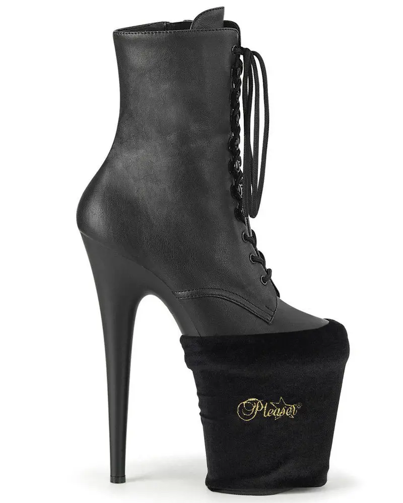 Pleaser Usa Shoe Protectors - Black Velvet 1