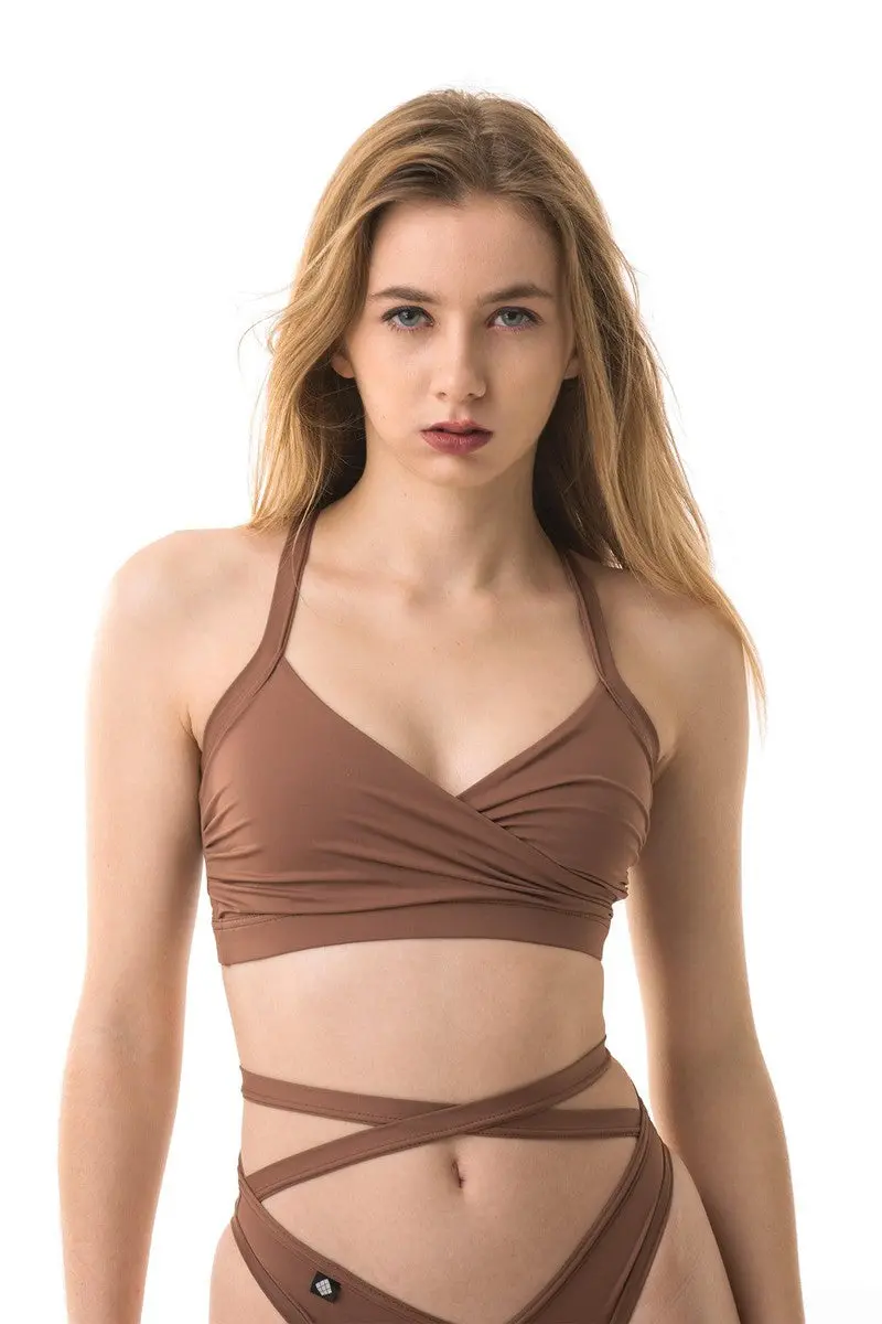 Poledancerka Cross Wrap Top - Nude 02 1