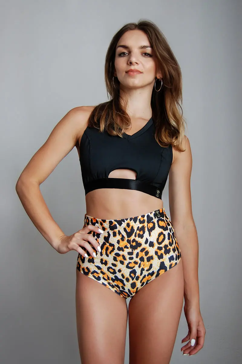 Pole Addict Pro Sports Top - Black 1