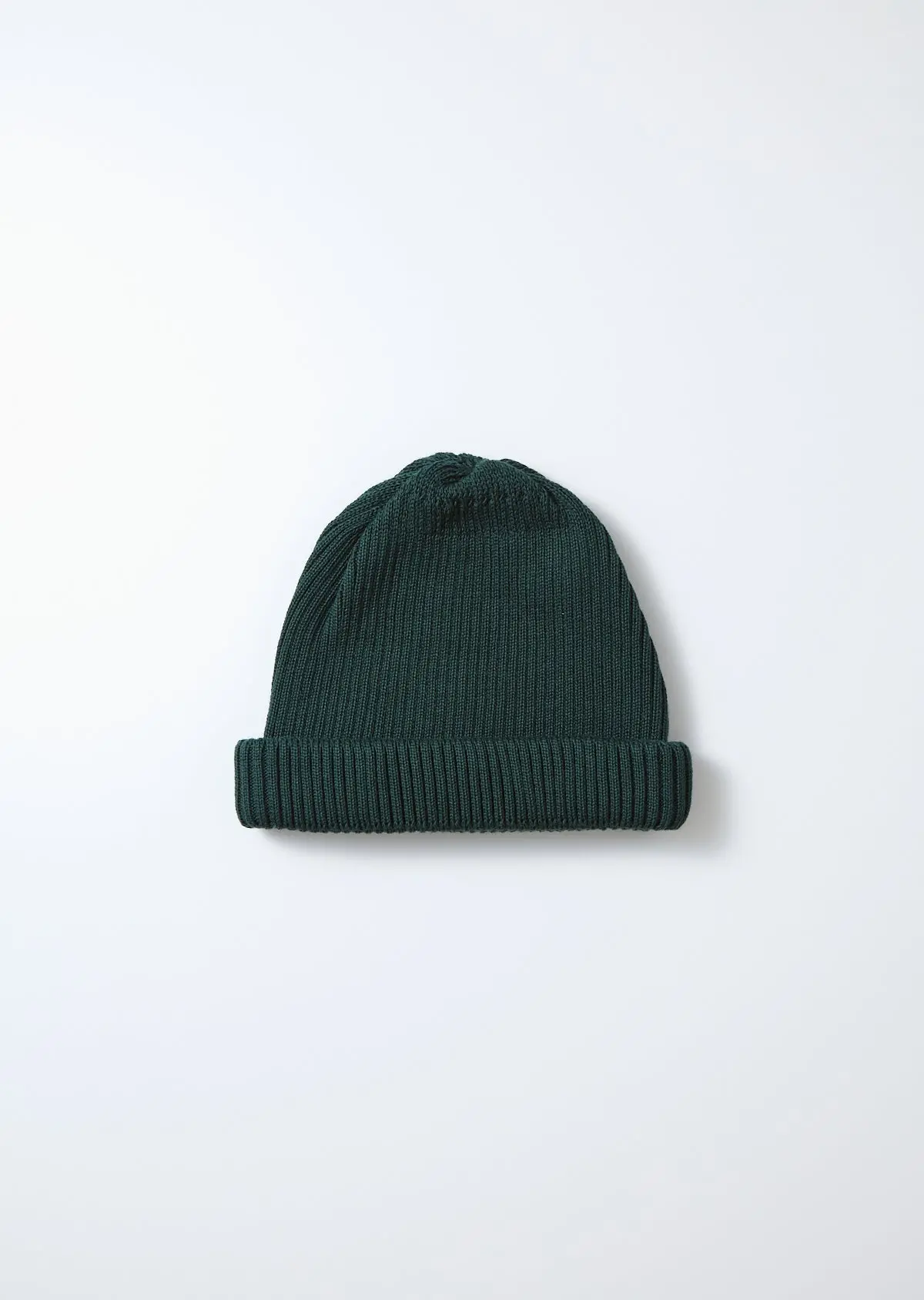 Rototo - Cotton Roll Up Hat - Forest Green 1