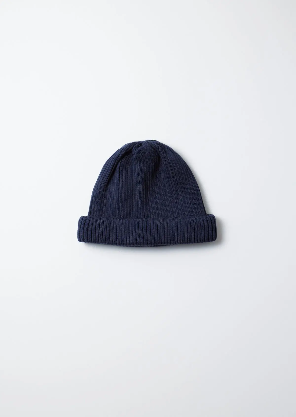 Rototo - Cotton Roll Up Hat - Navy Blue 1