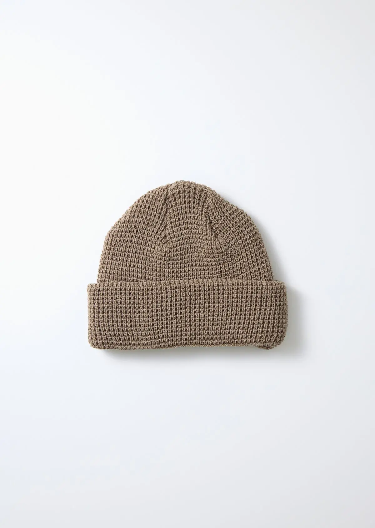 Rototo - Cotton Waffle Knit Watch Cap - Grey 1