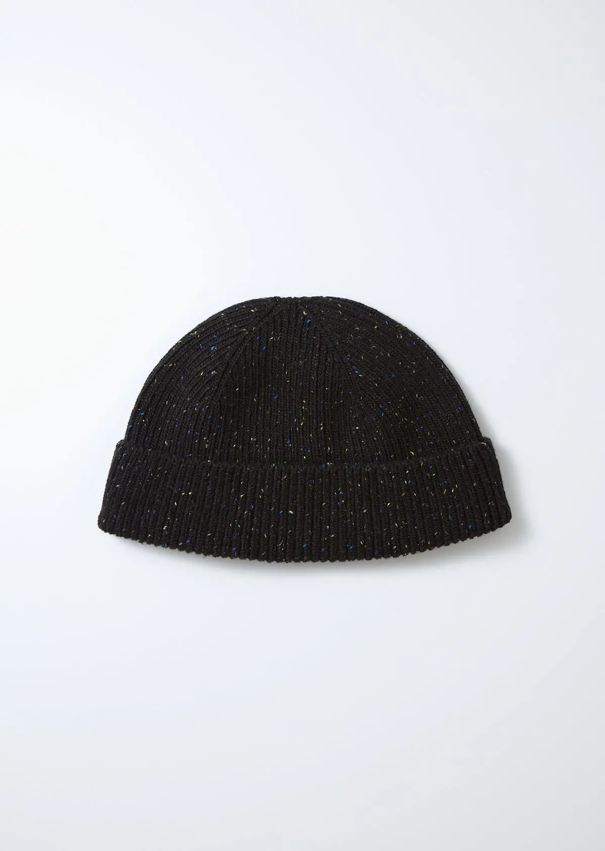 Rototo - Nep Wool Seamless Beanie - Black 1