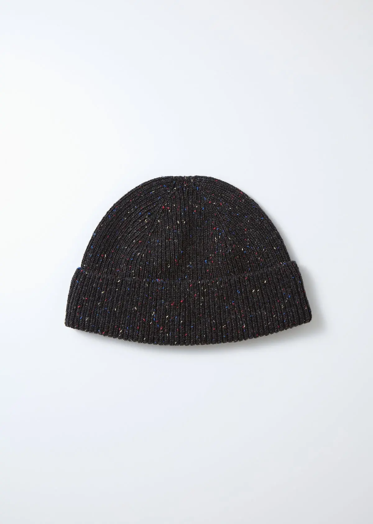 Rototo - Nep Wool Seamless Beanie - Charcoal 1