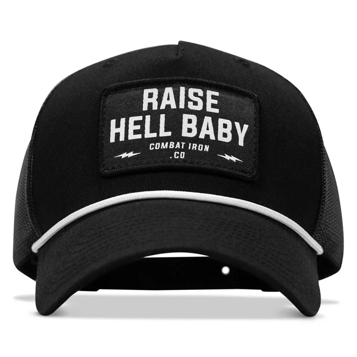 Raise Hell Baby Patch Rope Snapback 1