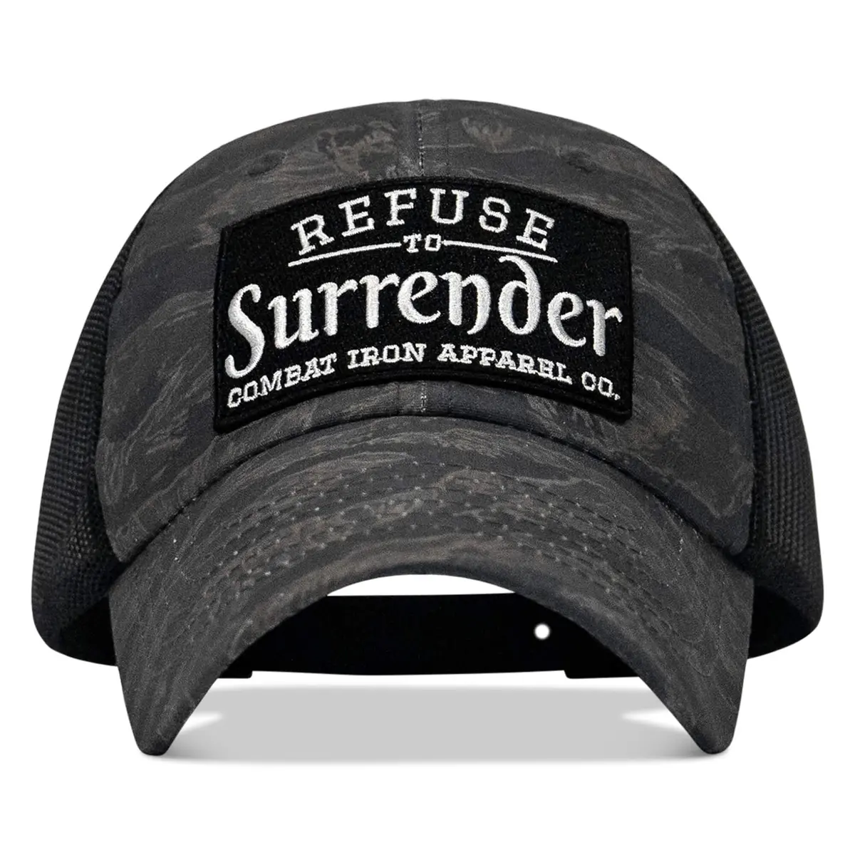 Refuse To Surrender Patch Tactical Ripstop Mesh Snapback Hat 1
