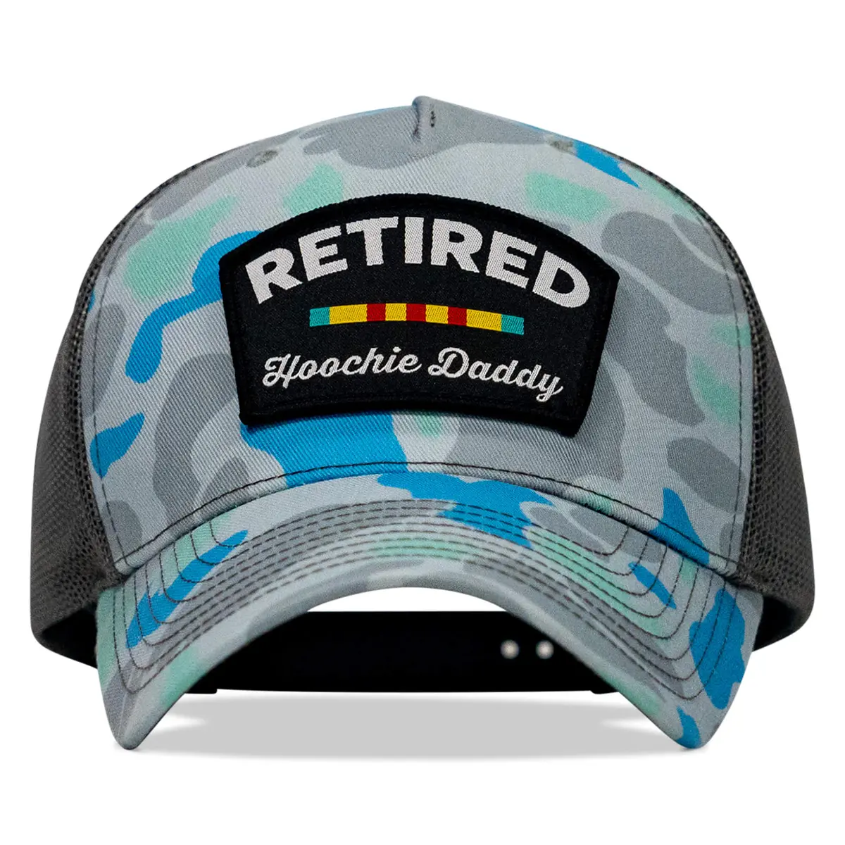 Retired Hoochie Daddy Veteran Patch Snapback Hat 2