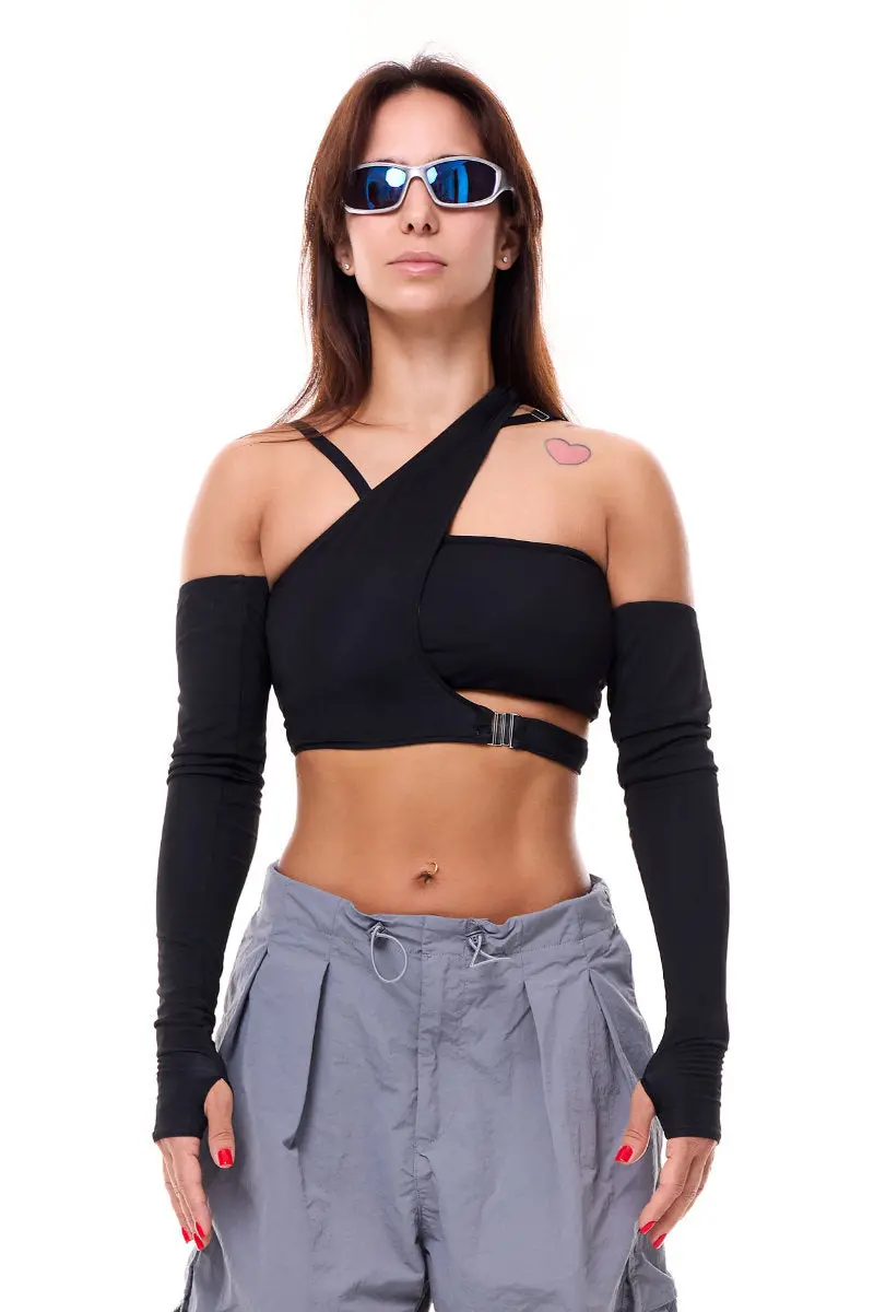 Mæd Kitana Top - Matte Black 1