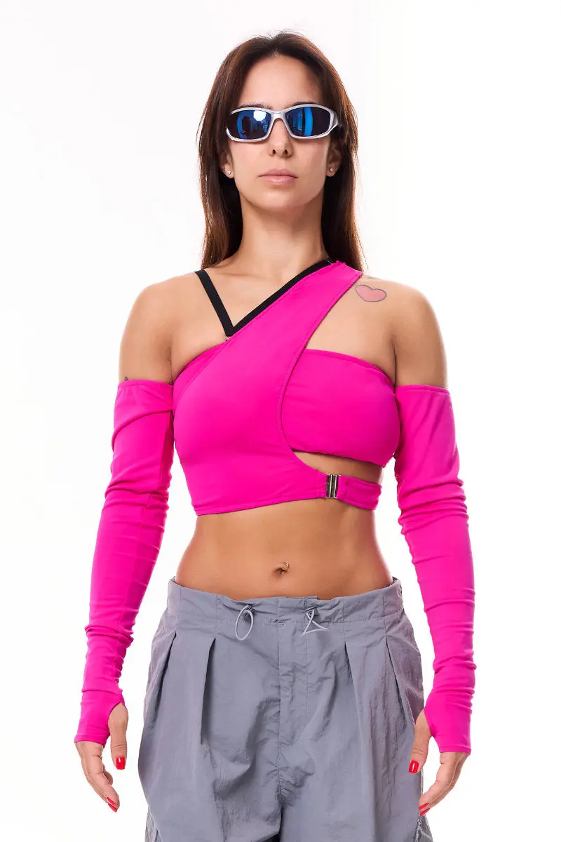 Mæd Kitana Top - Matte Pink 1